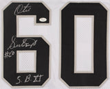 Otis Sistrunk Signed Oakland Raiders White Jersey Inscribed "SB XI" (JSA COA) DE