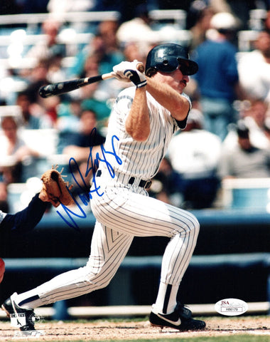 Wade Boggs Autographed New York Yankees 8x10 Photo JSA Authenticated #3