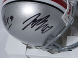 Joey Bosa/Nick Bosa Autographed Buckeyes Mini Helmet- Beckett Holo W *Black