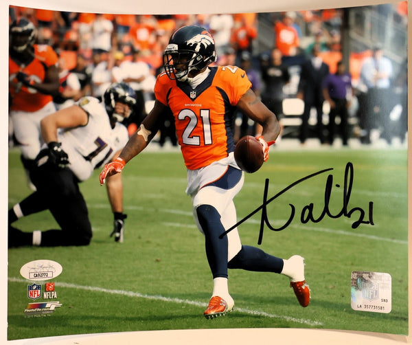 Aqib Talib Autographed 8"x10" Photo JSA COA