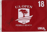 Bryson DeChambeau Signed 2019 US Open at Pebble Beach, Ca. / Pin Flag (JSA COA)