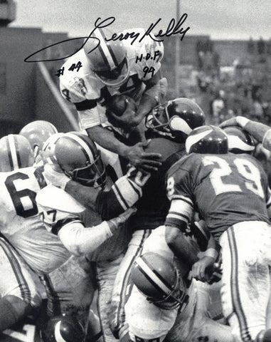 Leroy Kelly Autographed Signed 8x10 Photo Cleveland Browns "HOF 94" SKU #247493