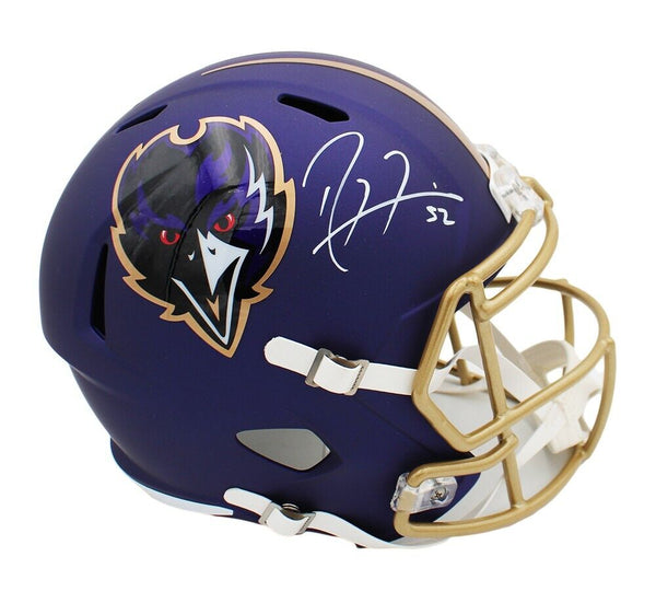 Ray Lewis Signed Baltimore Ravens Speed Full Size Alternate NFL Helmet