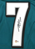 Michael Vick Autographed Midnight Green Pro Style Jersey - Beckett W Hologram