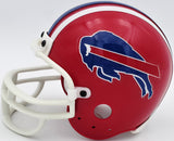 Thurman Thomas Autographed Buffalo Bills Red Mini Helmet Beckett BAS QR #BS30075