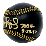 Albert Pujols Cardinals Signed 700 HR 9-23-22 Inscribed Black OMLB Baseball BAS