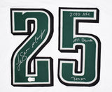 LeSean McCoy Signed White Pro Style Jersey w/ All-Decade Team - Beckett W Holo