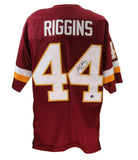 John Riggins HOF Autographed Custom Football Jersey Redskins Beckett 181131