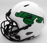 ZACH WILSON AUTO JETS LUNAR ECLIPSE WHITE FULL SIZE SPEED HELMET BECKETT 194728