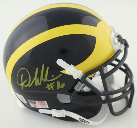 Denard Robinson Signed Michigan Wolverine Speed Mini-Helmet (Beckett) Jaguars RB