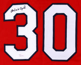 Orlando Cepeda Signed St. Louis Cardinals Red Jersey (JSA COA) 1967 NL MVP / HOF