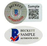 49ERS CHRISTIAN MCCAFFREY AUTOGRAPHED SIGNED FRAMED RED JERSEY BECKETT QR 234595