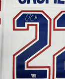 Cole Caufield Autographed Montreal Canadiens Authentic White Jersey Fanatics