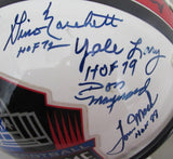 NFL Hall of Famers Multi-Signed (32) Full Size Replica Football Helmet 213068