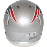 Christian Gonzalez Signed New England Patriots Mini Helmet FAN 42814