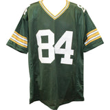 Sterling Sharpe Autographed Pro Style XL Green Jersey HOF Beckett Witness 51032