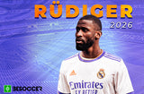 Antonio Rudiger Signed Real Madrid Hummel Jersey (Beckett) German National Team