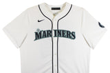 Mariners Julio Rodriguez Authentic Signed White Nike Jersey Autographed BAS