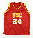 Brian Scalabrine Signed USC Trojans Jersey Inscribed "White Mamba" (Beckett)