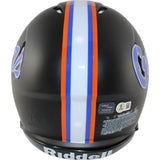 Emmitt Smith Autographed Florida Gators Authentic Black Helmet Beckett 49596