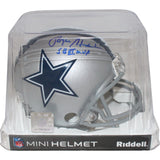 Roger Staubach Signed Dallas Cowboys Mini Helmet VSR4 SB MVP Beckett 43277