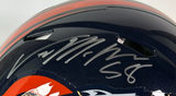 Von Miller Autographed Denver Broncos Navy Pro Helmet Beckett COA
