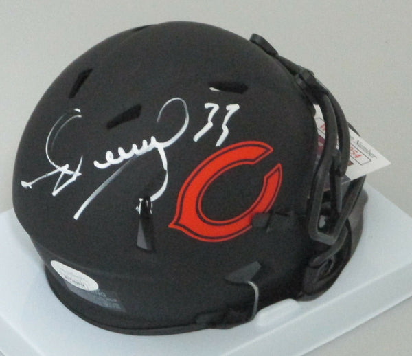 Bears Running Back MERRILL HOGE Signed Riddell ECLIPSE Mini Helmet AUTO - JSA