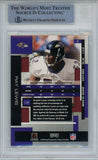 Ray Lewis Signed 2003 Absolute Memorabilia #2 Trading Card Beckett Slab 43370