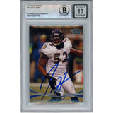 Ray Lewis Autographed 2012 Topps Prime #145 Trading Card Beckett 52948