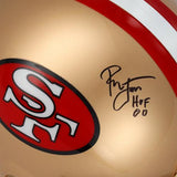 Autographed Ronnie Lott 49ers Helmet