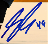 Samuel Girard Colorado Avalanche Autographed 8x10 Photo with Cale Makar LSM COA