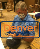 Tom Mack Autographed Los Angeles Rams Authentic TK Helmet 2 Insc BAS 31340