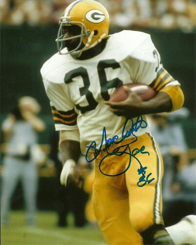 Packers Running Back MacARTHUR LANE Signed 8x10 Photo #1 AUTO - 1972-74