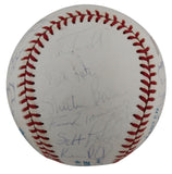 1992 Tigers (26) Anderson, Trammell, Fielder +23 Signed Baseball BAS #AB92933