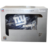 Abdul Carter Autographed New York Giants Authentic Helmet Beckett Witness 56872