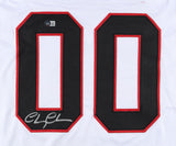 Chevy Chase Signed Chicago Blackhawk Griswold Jersey /Christmas Vacation Beckett