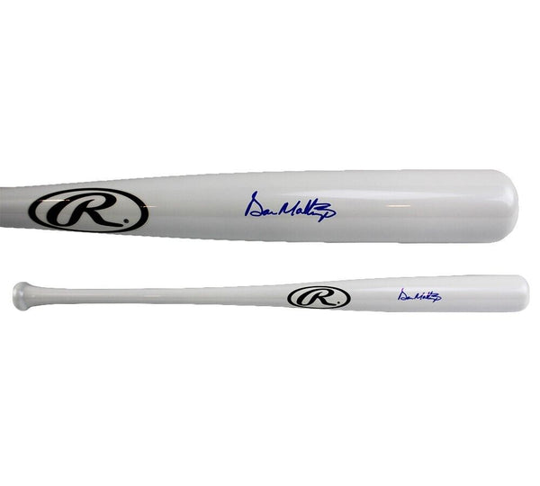 Don Mattingly Signed New York Yankees Rawlings White Chrome MLB Bat