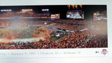 DESHAUN WATSON AUTOGRAPHED 13X40 PANORAMIC PHOTO CLEMSON TIGERS BECKETT 113723