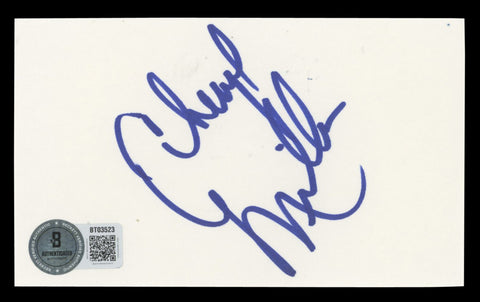 Cheryl Miller WNBA Legend Authentic Signed 3x5 Index Card BAS #BT03523