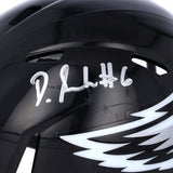 DeVonta Smith Philadelphia Eagles Signed Riddell 2022 Alternate Mini Helmet