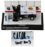 Chris Chelios Signed Chicago Blackhawks NHL Mini Zamboni w/HOF 2013 - (SS COA)