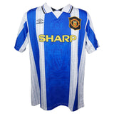 Ryan Giggs Signed Manchester United Umbro Authentic Jersey (Beckett) Striker