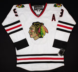 Bobby Hull Signed Chicago Blackhawks Reebok Jersey "The Golden Jet & HOF 83"/PSA