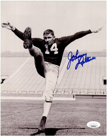 Johnny Lattner Notre Dame Heisman Signed/Autographed 8x10 B/W Photo JSA 153623