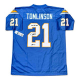 Ladainian Tomlinison Autographed / Signed Chargers Pro Line Jersey - Beckett