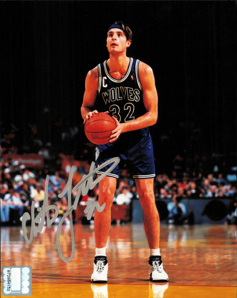 Christian Laettner Autographed Signed 8x10 Photo Duke Blue Devils SKU #240655