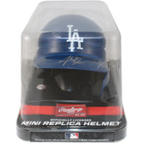 Mookie Betts Autographed Los Angeles Dodgers Rawlings Mini Helmet Fanatics 53691