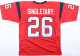 Devin Singletary Signed Houston Texans Jersey (Beckett) Ex-Florida Atlantic R.B.