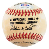 Hank Aaron Braves Signed National League LE 35/44 Baseball PSA/DNA AI91115