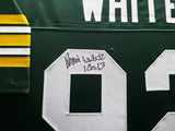 Packers Reggie White Autographed Framed Green Starter Jersey Beckett #AE31365